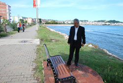 Ünye' de sahil düzenleme çalışması