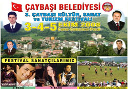 Çaybaşı Festivali Ekim'de