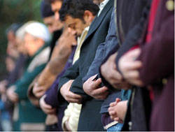 Ordu' da bayram namazı