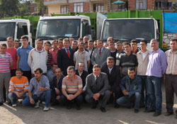 Torun temizlik işçileriyle