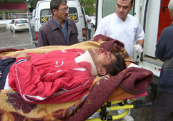 Traktör devrildi:1 ölü, 5 yaralı