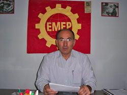 EMEK'ten Filistin'e protesto