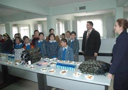 Öğrencilerden vergi haftası ziyareti