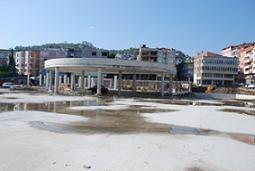 Fatsa kapalı otopark çalışmaları