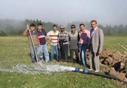 Kulakkaya Yaylası içme suyuna kavuştu