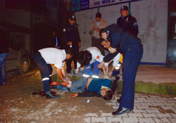 Ordu'da gençlerin kavgası kanlı bitti