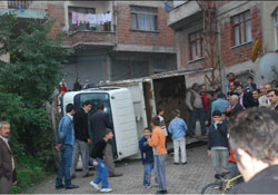 Fatsa'da kaza ucuz atlatıldı