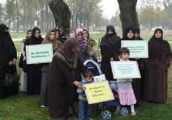 "Aşk parkı değil aile parkı"