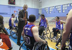 Engelliler üç puan farkla kaybetti