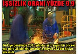 İşsizlik oranı değişmedi