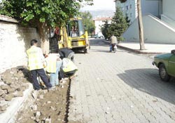 Doğalgaz çalışmaları devam ediyor