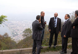 Teleferik için inceleme yapıldı
