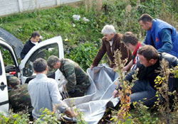 Ordu-Samsun yolunda kaza:1 ölü, 2 yaralı