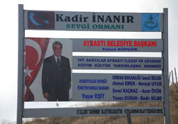 Perşembe'de "Kadir İnanır" Ormanı