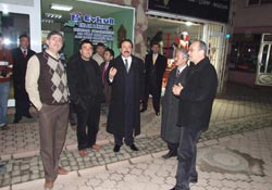 Başkan Arpacıoğlu Ünye sokaklarında