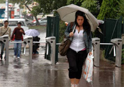 Ordu'da şiddetli yağmur uyarısı