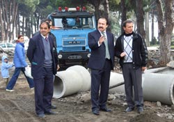 Ünye meydanında sona doğru