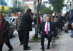 Engeli engelli olunca gördüler