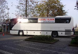 Giresunspor'a otobüs hediyesi