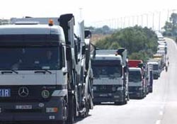 Türk şöförler Almanya'da aç kaldı