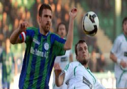 Giresun Rize'den yenilgiyle döndü