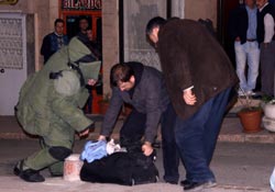 Samsun'da şüpheli paket paniği