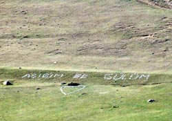 Çoban aşkını dağlara yazdı