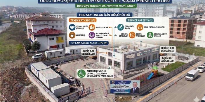 OBB'NİN  ENGELSİZ YAŞAM MERKEZİ HIZLA YÜKSELİYOR!