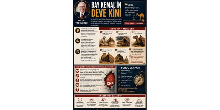 NECDET  TOPÇUOĞLU: BAY KEMAL'IN DEVE KİNİ