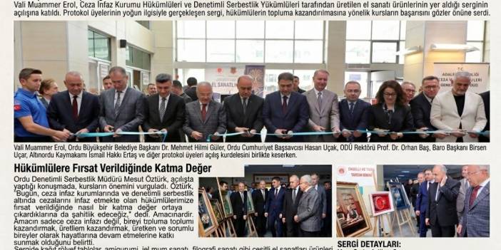 "FIRSAT VERİLDİĞİNDE ORTAYA ÇIKAN KATMA DEĞERE ŞAHİTLİK EDİYORUZ"