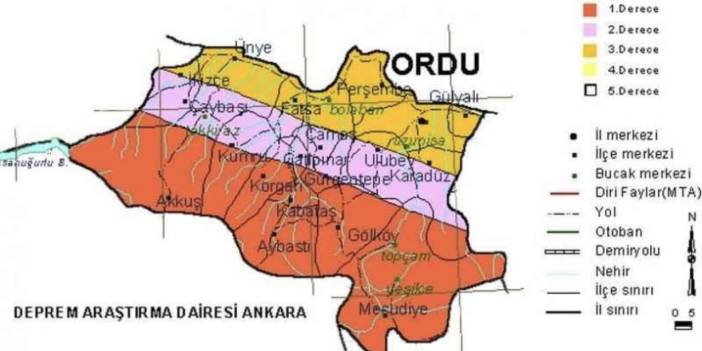 KARADENİZ’DE DEPREM GERÇEĞİ: ORDU’NUN RİSK DURUMU NE?