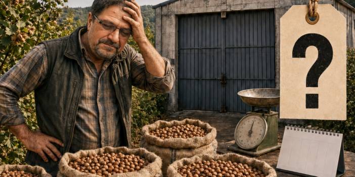 FINDIK DALDA, ÜRETİCİ BORÇTA; TMO NEREDE?