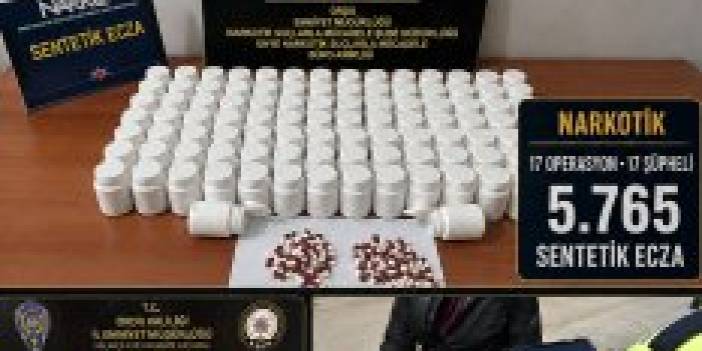 ORDU’DA BİR HAFTADA 32 ARANAN KİŞİ YAKALANDI