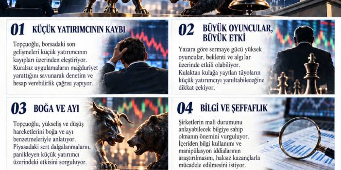 NECDET TOPÇUOĞLU YAZDI BORSA VURGUNU